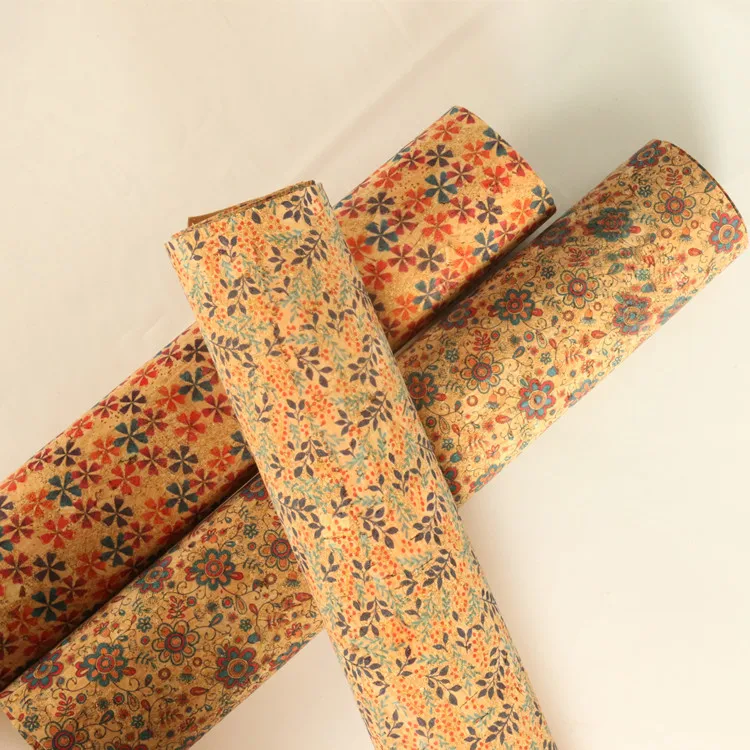 Экологически чистая натуральная пробка с принтом |