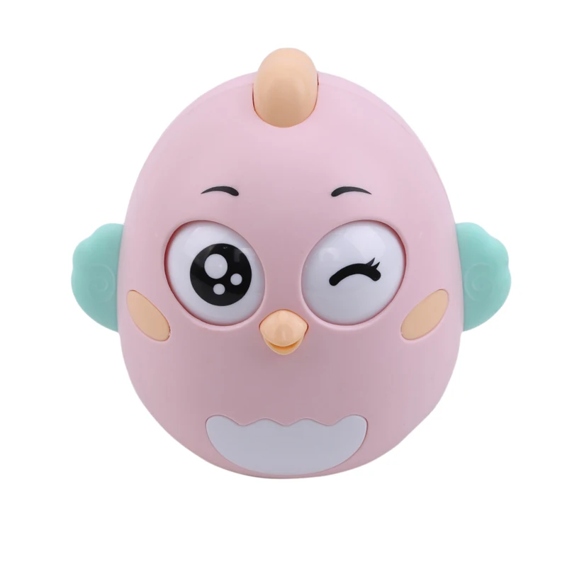 

Cartoon Chick Design Lovely Doll Tumbler Rattle Early Kids Educational Toys Baby Infant Gift New Lovely