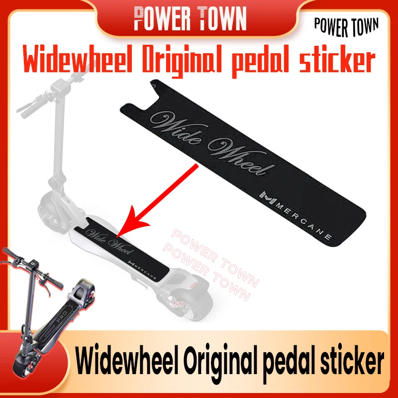 

Аксессуары для электрического скутера Mercane с широкими колесами, наклейка на педаль