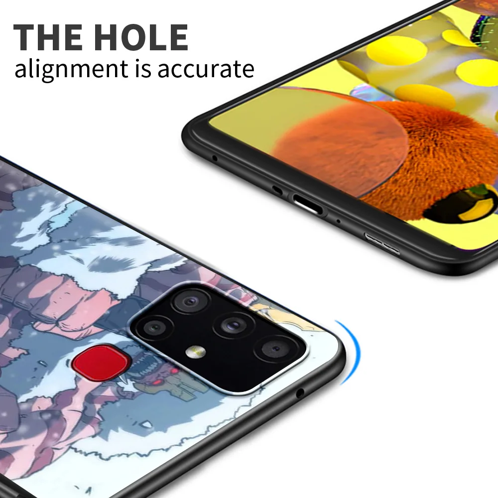 

Case For Samsung Galaxy A51 A71 A21s A31 A41 M31 M51 A11 A32 5G A12 A91 A81 M30s M11 Phone Shell Cover Funda Solo Leveling Sung