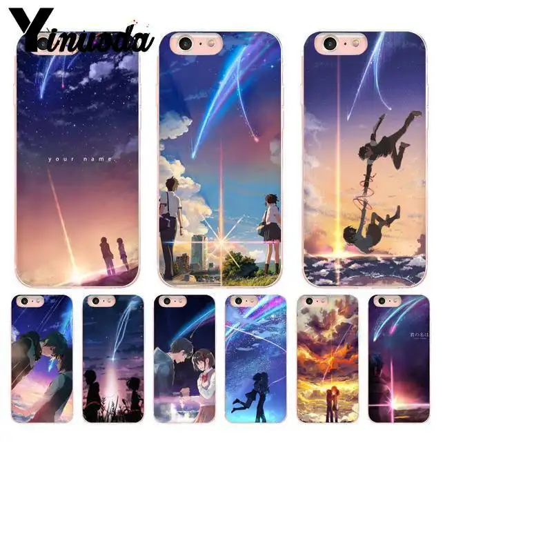 Мягкий силиконовый черный телефонный чехол Yinuoda с надписью Your name для iPhone X XS MAX 11 pro