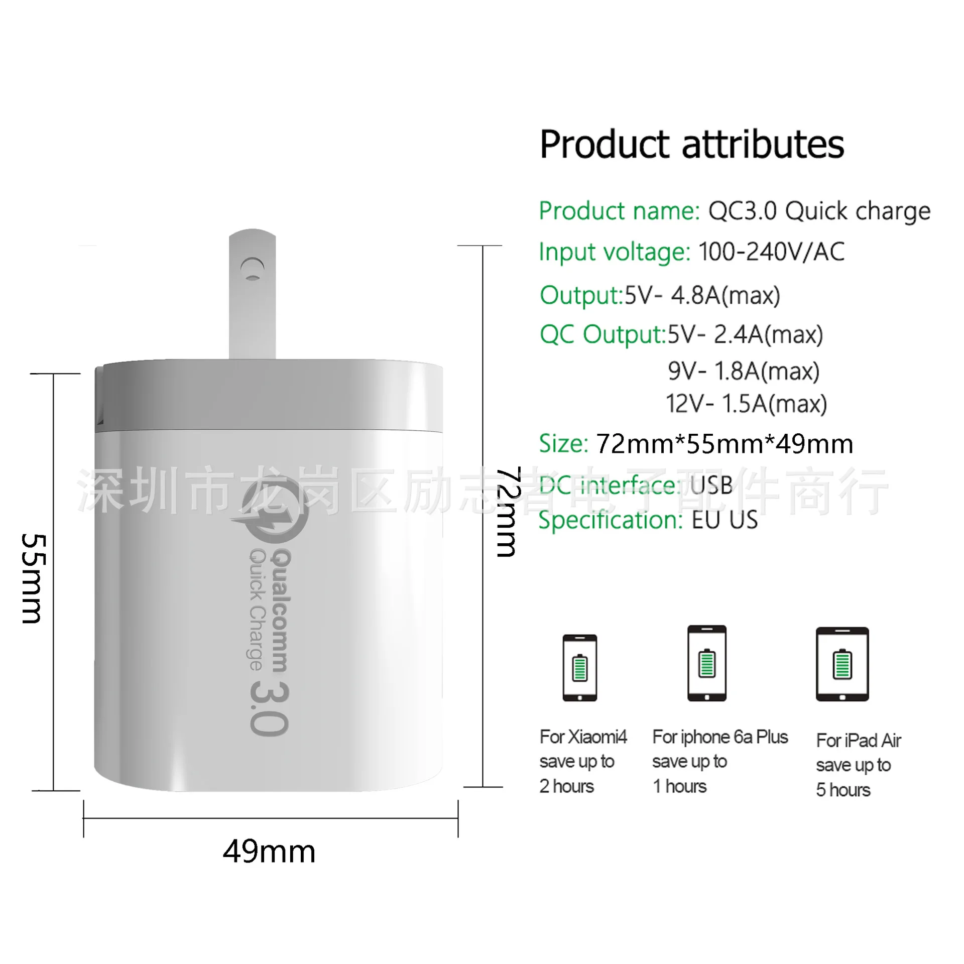 Mzxtby Быстрая зарядка 3,0 USB зарядное устройство QC3.0 Быстрая зарядка USB дорожное настенное зарядное устройство для iPhone samsung Xiaomi зарядное устройство для мобильного телефона