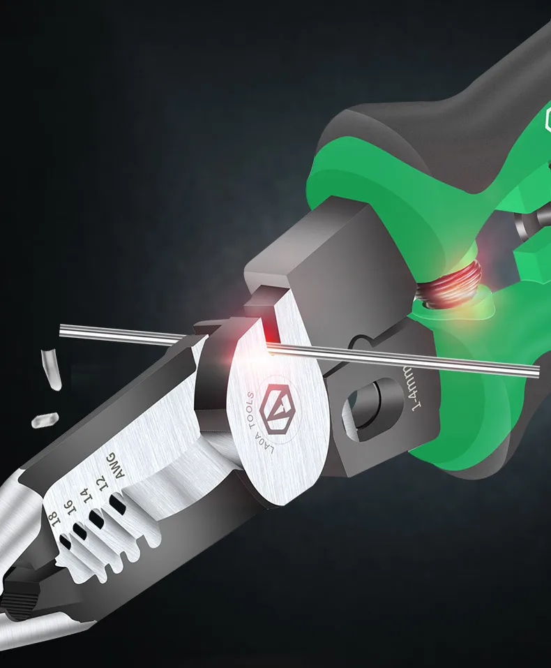 Многофункциональные плоскогубцы для электрика LAOA с длинным носом