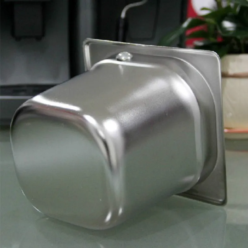 

Stainless Steel Espresso Knock Box Container with Rubber Bar for Coffee Machine WF9166
