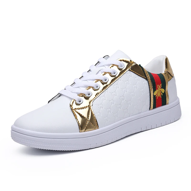 Мужские туфли с вышивкой wo универсальные модные парные зеркальные уличные