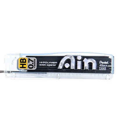 Стержни для карандашей Pentel C257 Ain высокополимерные стержни механического