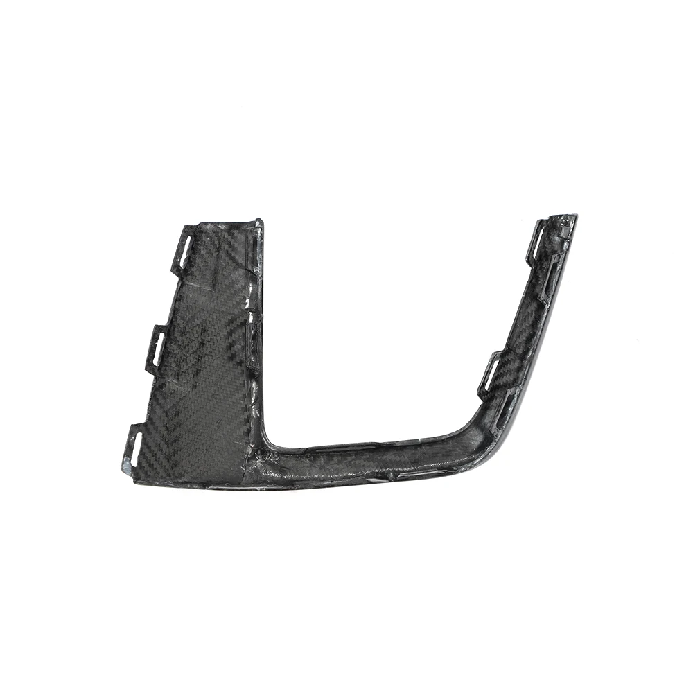 

Modify Luxury A4 B9 Carbon Fiber Car Foglamp Mas k Cover for Audi B9 S4 S-line 2017-2019