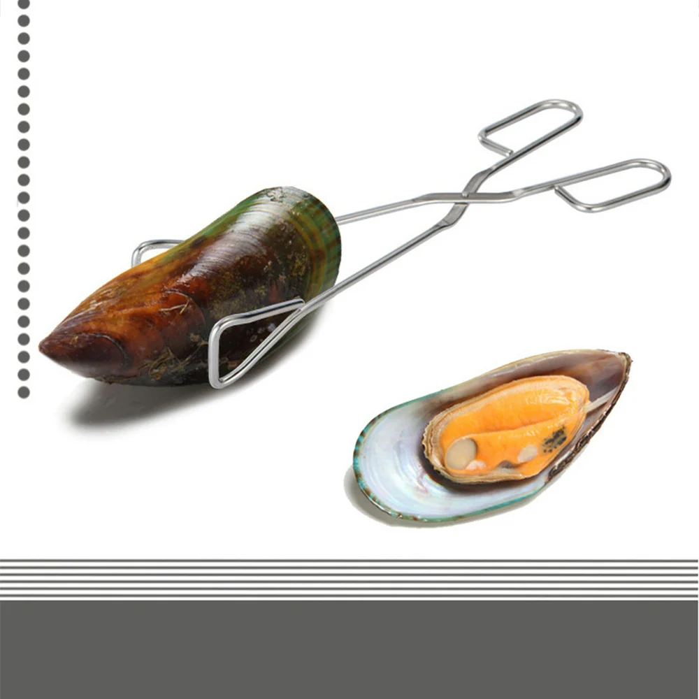 

Stainless Steel Clips Camping BBQ Clips Baking Bread Clips Outdoor Barbecue Clip (Small Size)