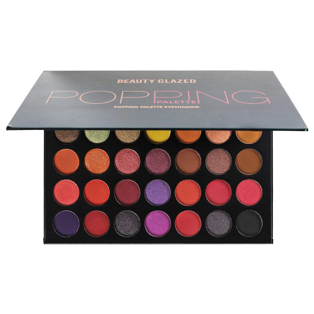 Beauty Glazed Matte Eye Shadow 35 Colors Makeup Glitter Eyeshadow Palette
