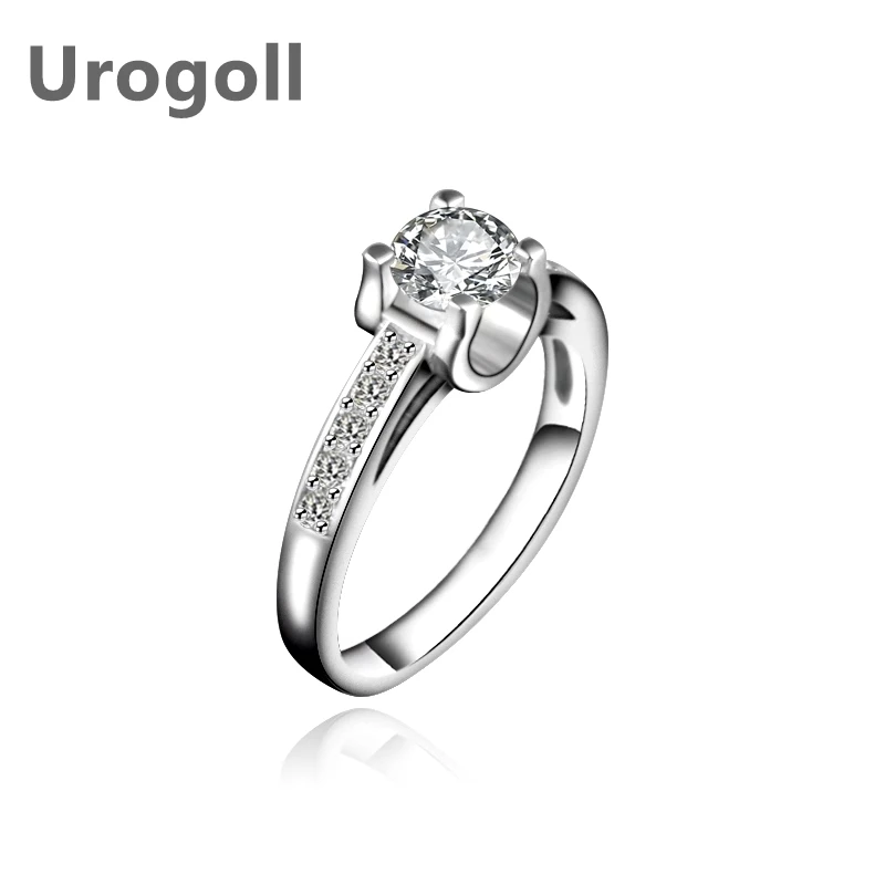 Кольцо женское из серебра 100% пробы с фианитами