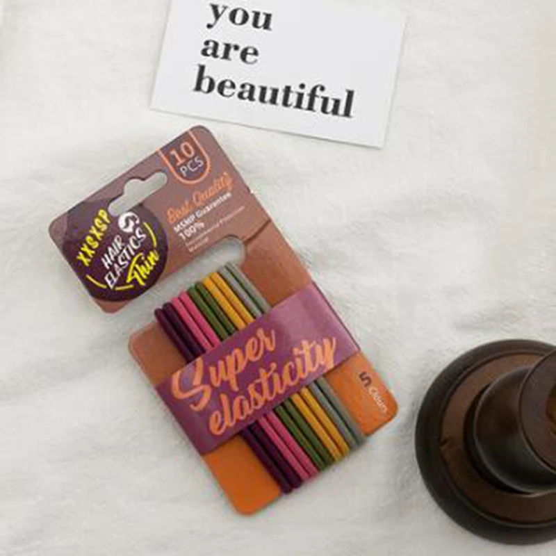 

Girls Candy Color Hair Rope Basic Section Elastic Hair Bands Rubber Band Ponytail Holder Gum For Hair Kids Hair Accessories