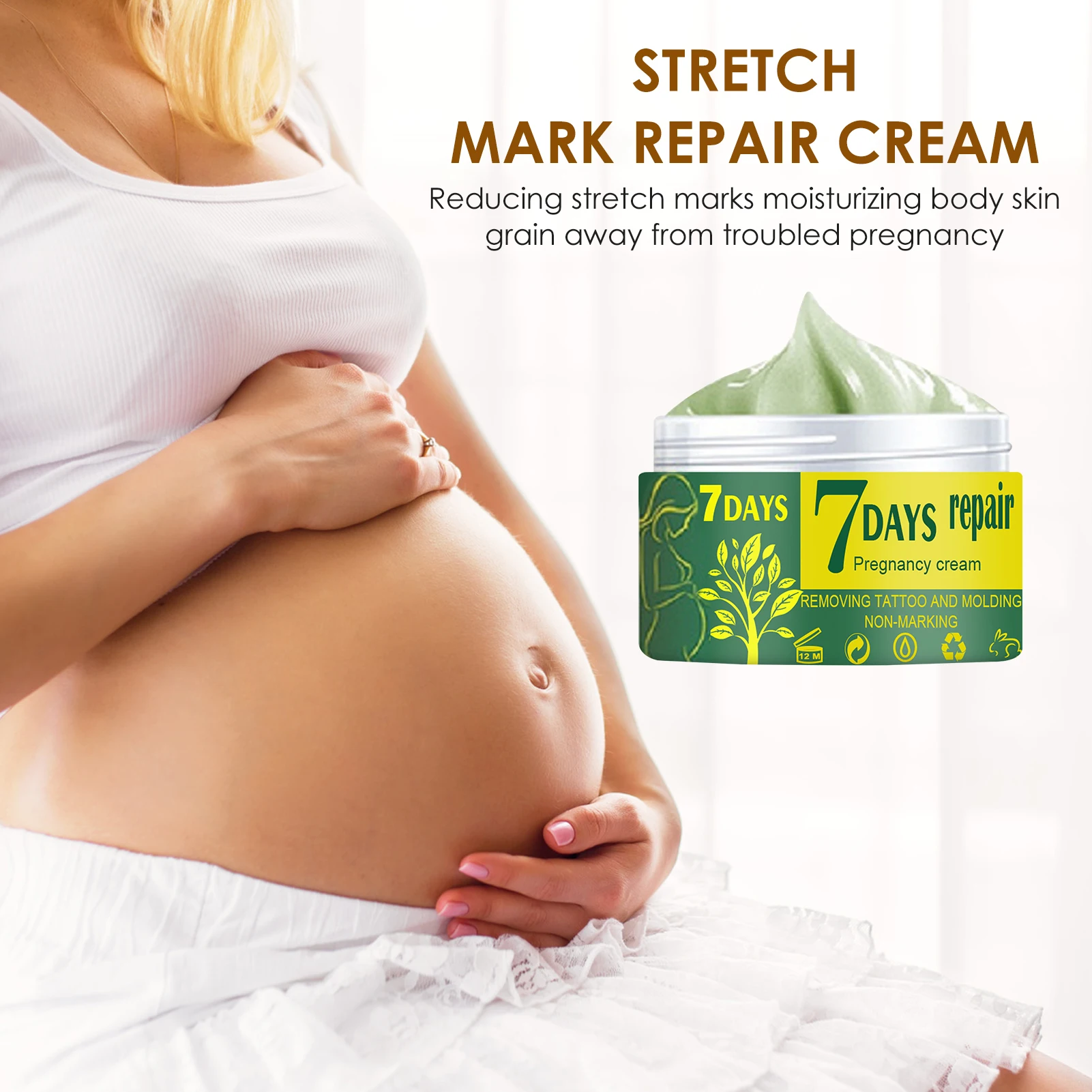 Беременность восстанавливающий крем для удаления шрамов восстановления кожи