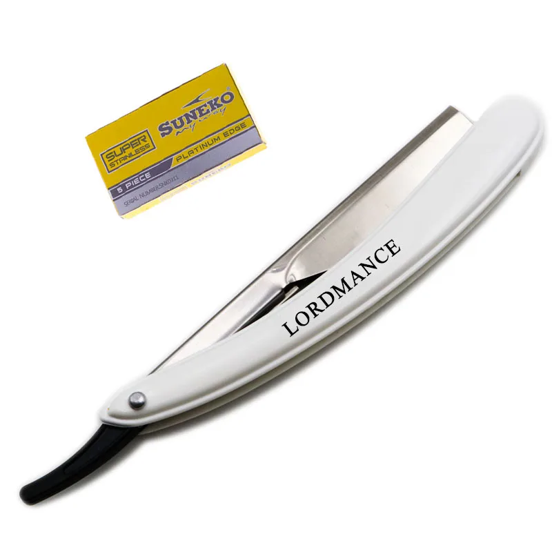 Бритвы SUNEKO мужские с прямыми лезвиями складной нож для бритья инструменты