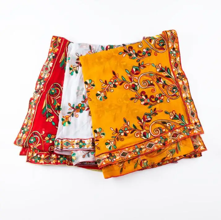 Индийский сари этнические стили женщина шарф на весенне летний сезон