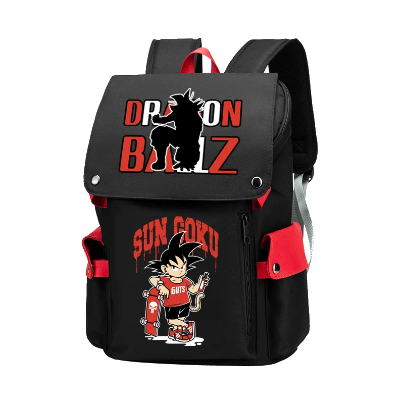 Аниме Драконий жемчуг Z Сон Гоку косплей Холст Рюкзак Студенческая школьная