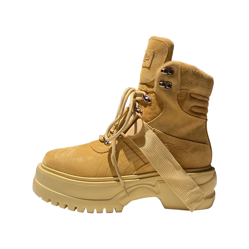 

Cow Suede Snow Boots Women's Shearling New Style Short Tube Waterproof Anti-skid Keep Warm Thickened Plus Velvet Short Boots