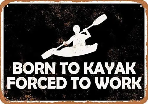 

But First Tea (Black Background) Vintage Look Metal Sign Retro Decor 8x12 Inch