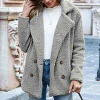 teddy coat women faux fur coats long sleeve fluffy fur jackets winter warm female jacket oversized women casual winter coat 2021