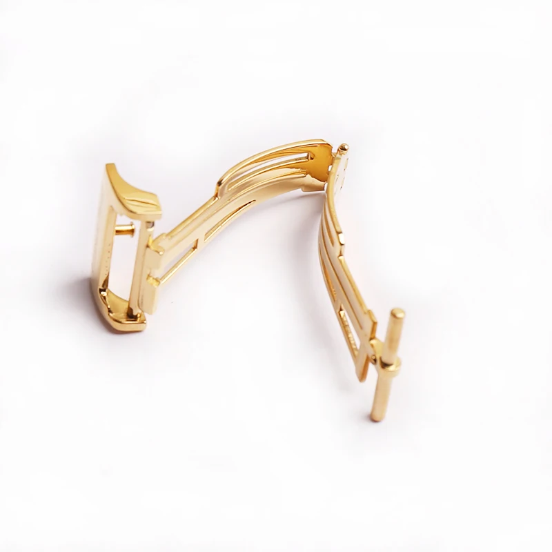 Watch accessories 18mm butterfly buckle for AP Royal Oak series leather strap stainless steel folding buckle