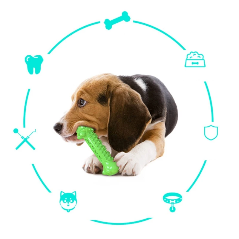 

Dog Toy Molar Stick Dog Toothbrush Leaking Food Toy Pet Supplies
