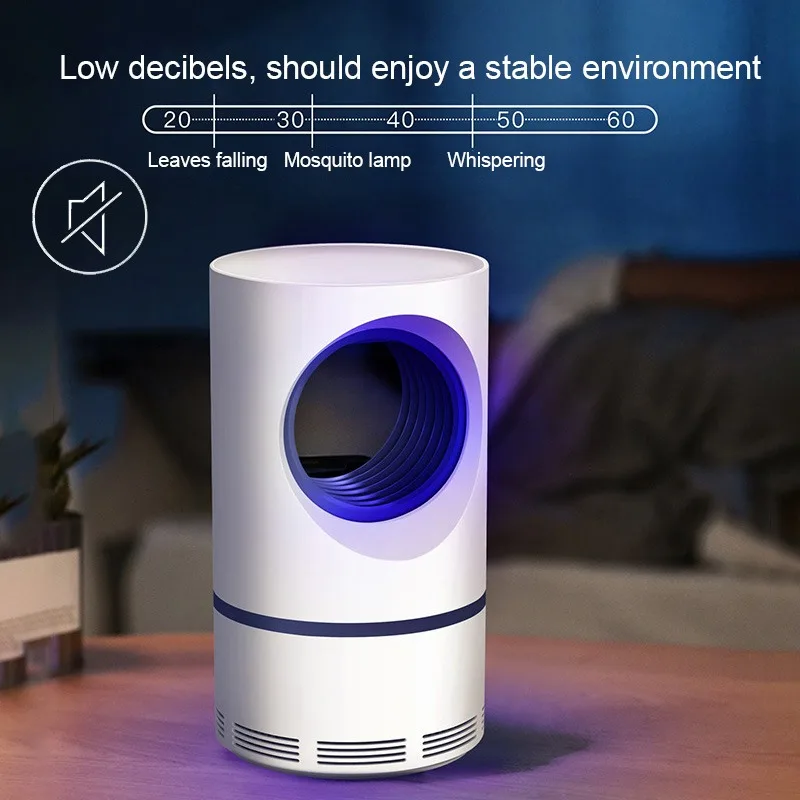 

Mosquito Repellent LED Mosquito Killer Lamp Mole Repeller USB Anti Electric Silent Mosquito Fly Trap Insect Killer for Garden