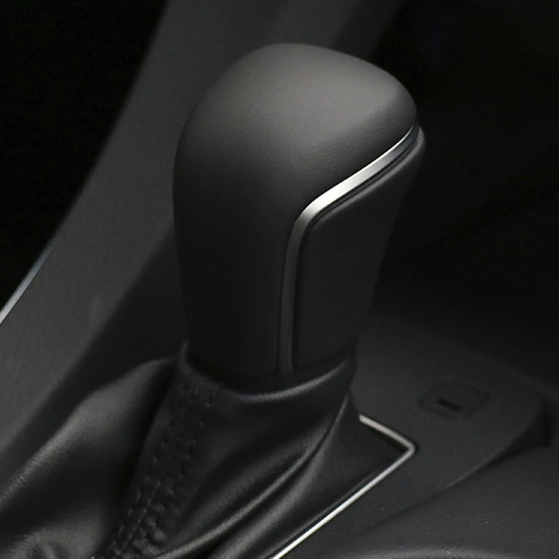 Высококачественный рычаг ручка переключения передач кожаная головка для Toyoto Camry