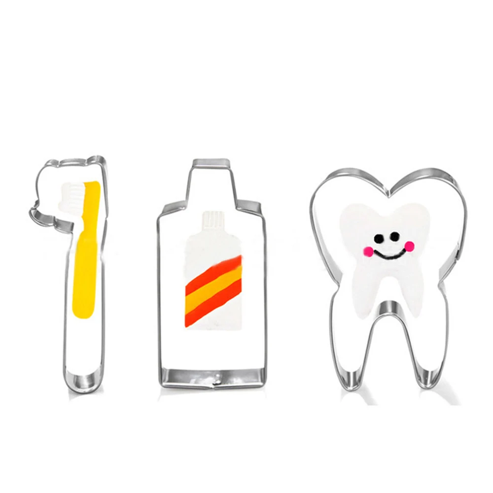 3 шт. Форма Нержавеющая сталь режущие инструменты для печенья мастики выпечка