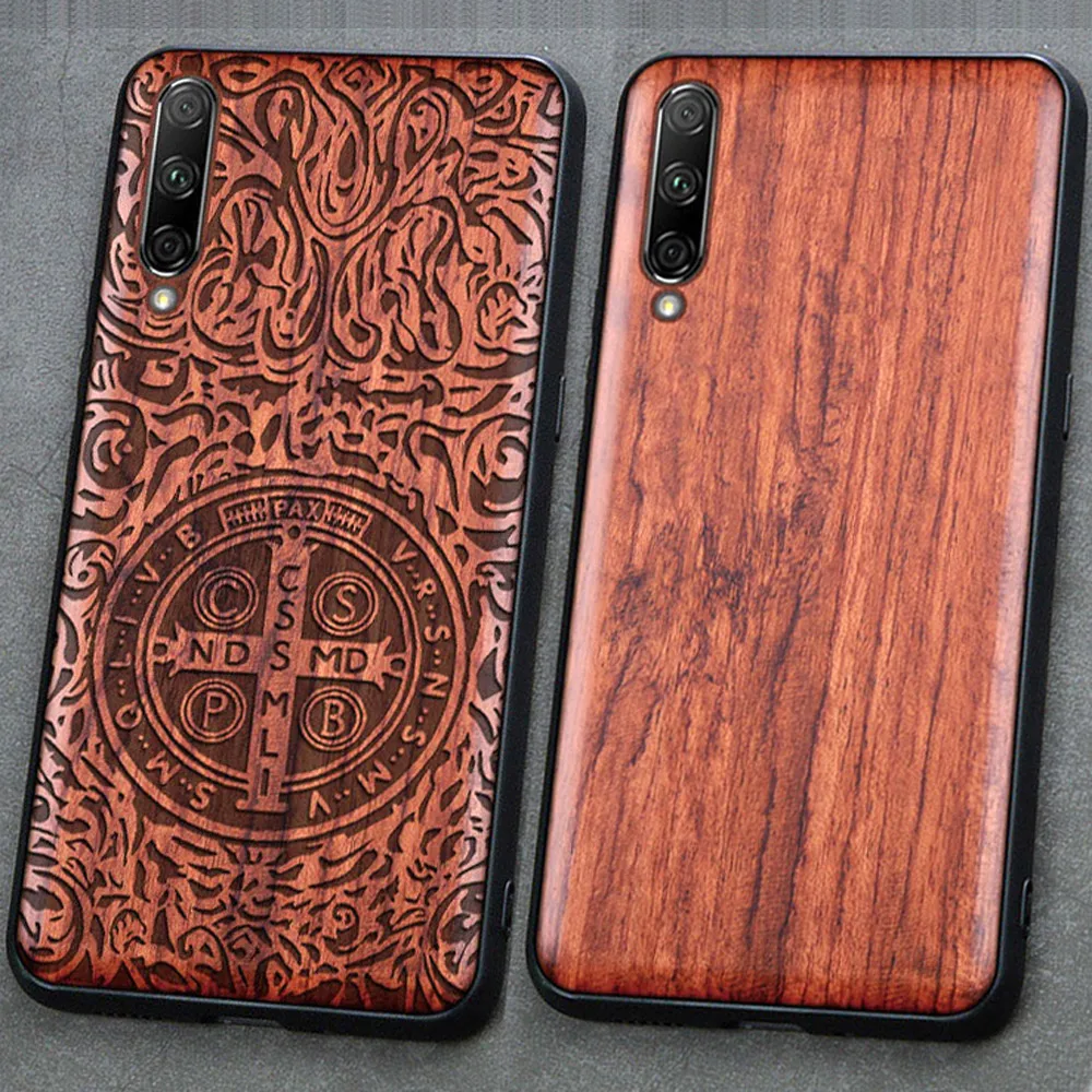 3D резной деревянный мультяшный чехол с медведем для Xiaomi Mi A3 MiA3 CC9 CC9e Дракон Лев