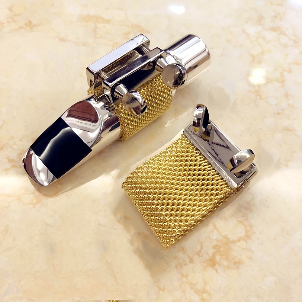 Зажим для саксофона металлическая флейта головка цепь карта сетевая тенор