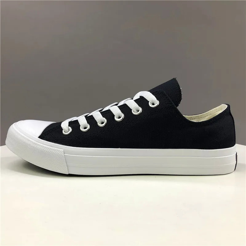 

Wen 2020 New Summer Classic Black Low Top Canvas Shoes Sneakers Man Woman Laced Flat Skateboarding Shoes White