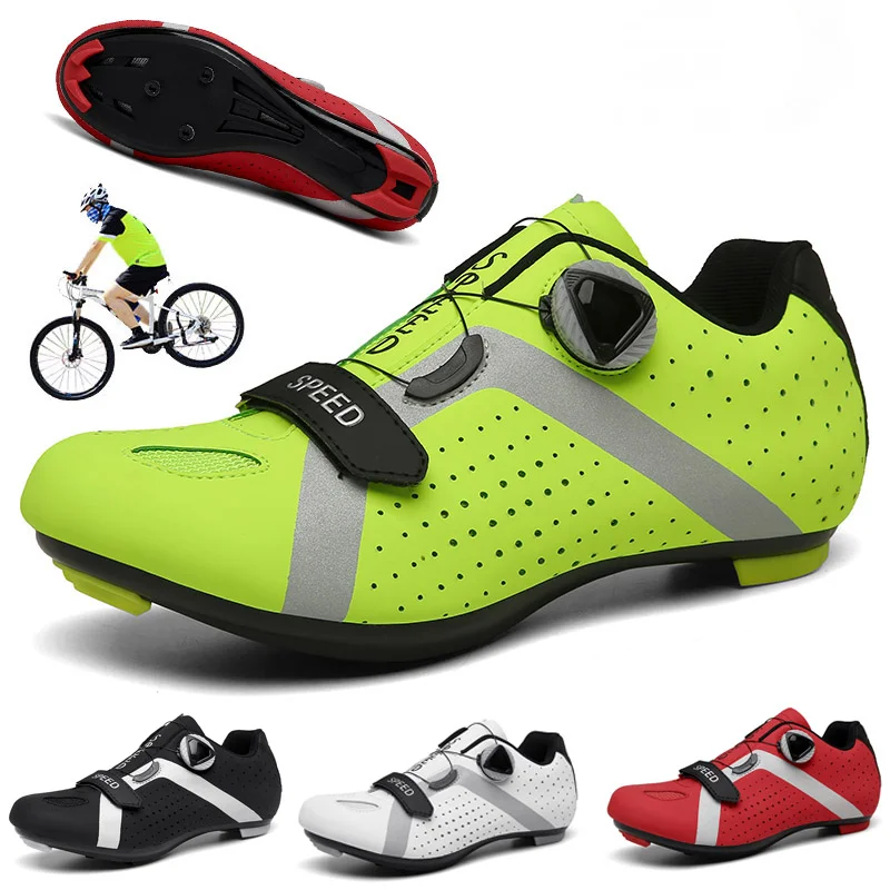 

Кроссовки мужские для горного велосипеда, профессиональная Сверхлегкая дышащая велосипедная обувь, самоблокирующиеся, сникерсы