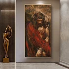 Постеры и принты на холсте с изображением Иисуса Христа, для гостиной, коридора, спальни, домашнего декора