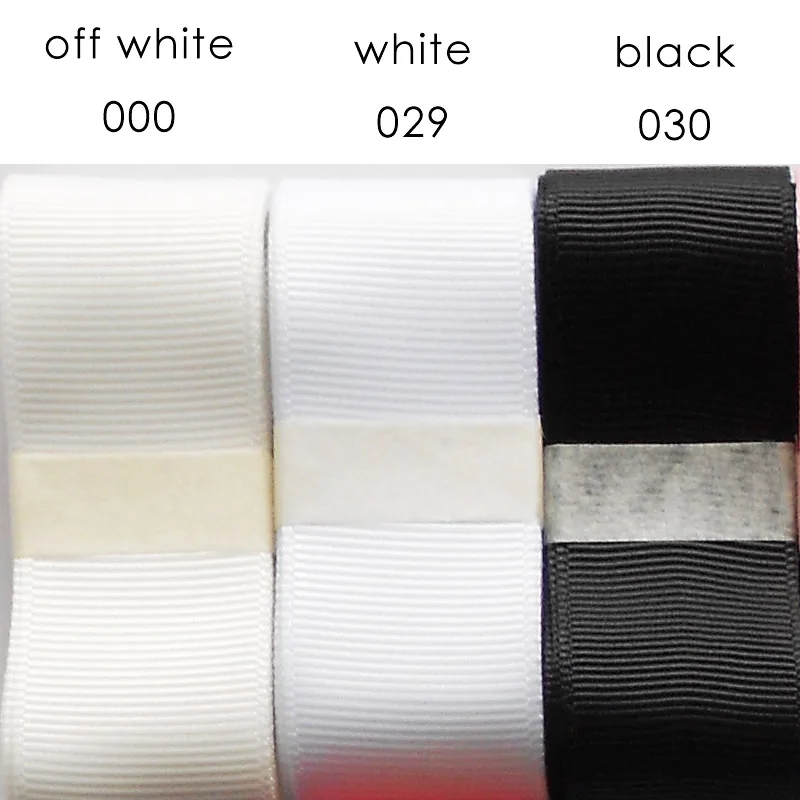 (5yards/lot/color) black and white satin ribbon wedding party decoration grosgrain handmade craft material | Дом и сад