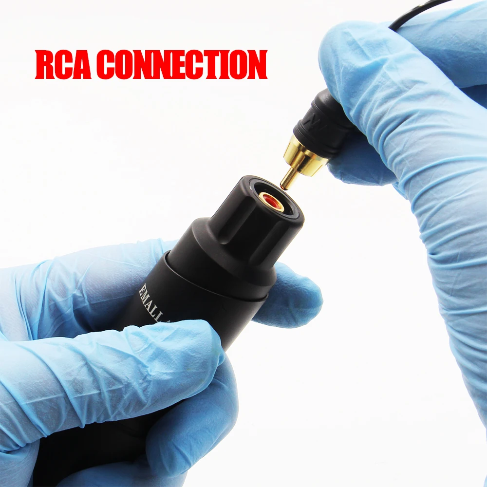 EMALLA 1 шт. зажим для татуировок шнур RCA соединение 8 м тату-ручки тату-машинки блок