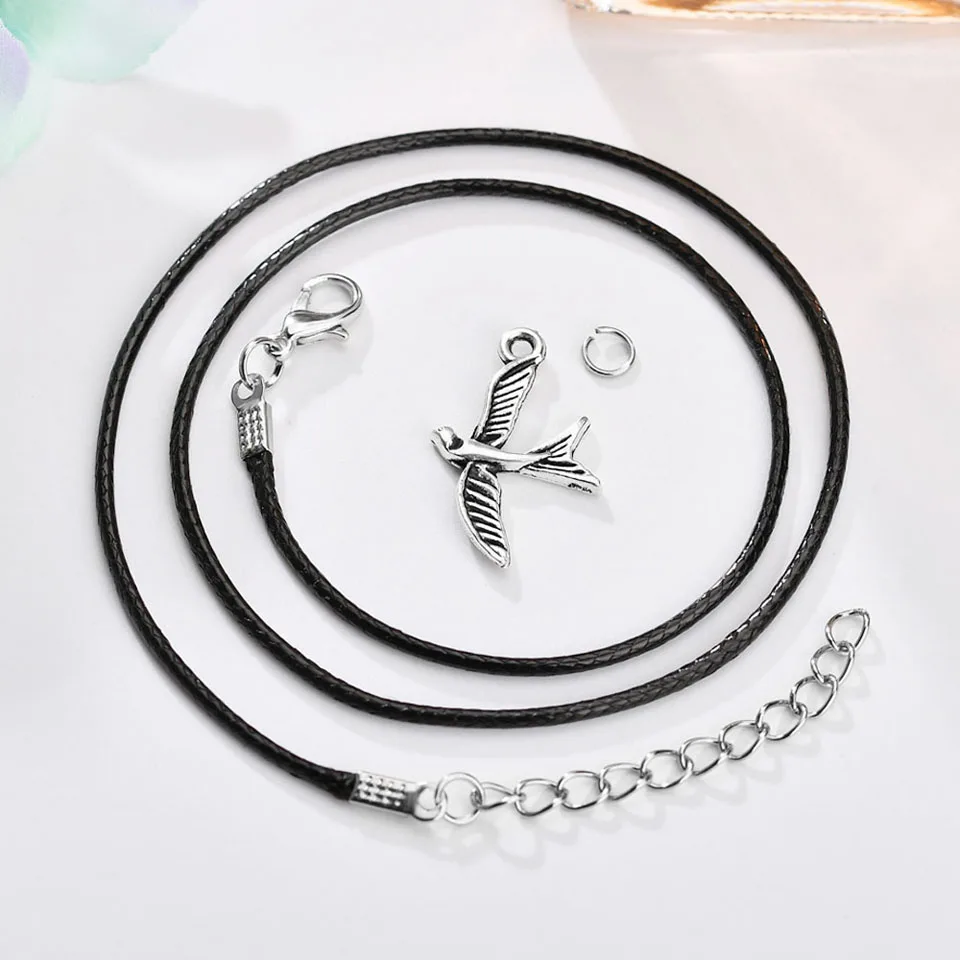 Новинка мир голубь пар летающая хрустальная цепочка птица искусственная кожаная