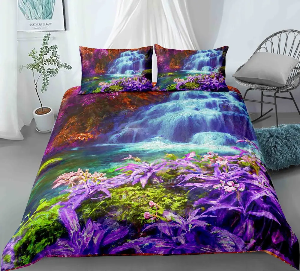 

3D Bedding Set Single Twin Double Queen King Cal Size Bed Linen