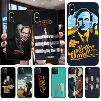 KPUSAGRT Melhore Chamada Better Call Saul Black Cell Phone Case for iPhone pro MAX Plus 2020 case