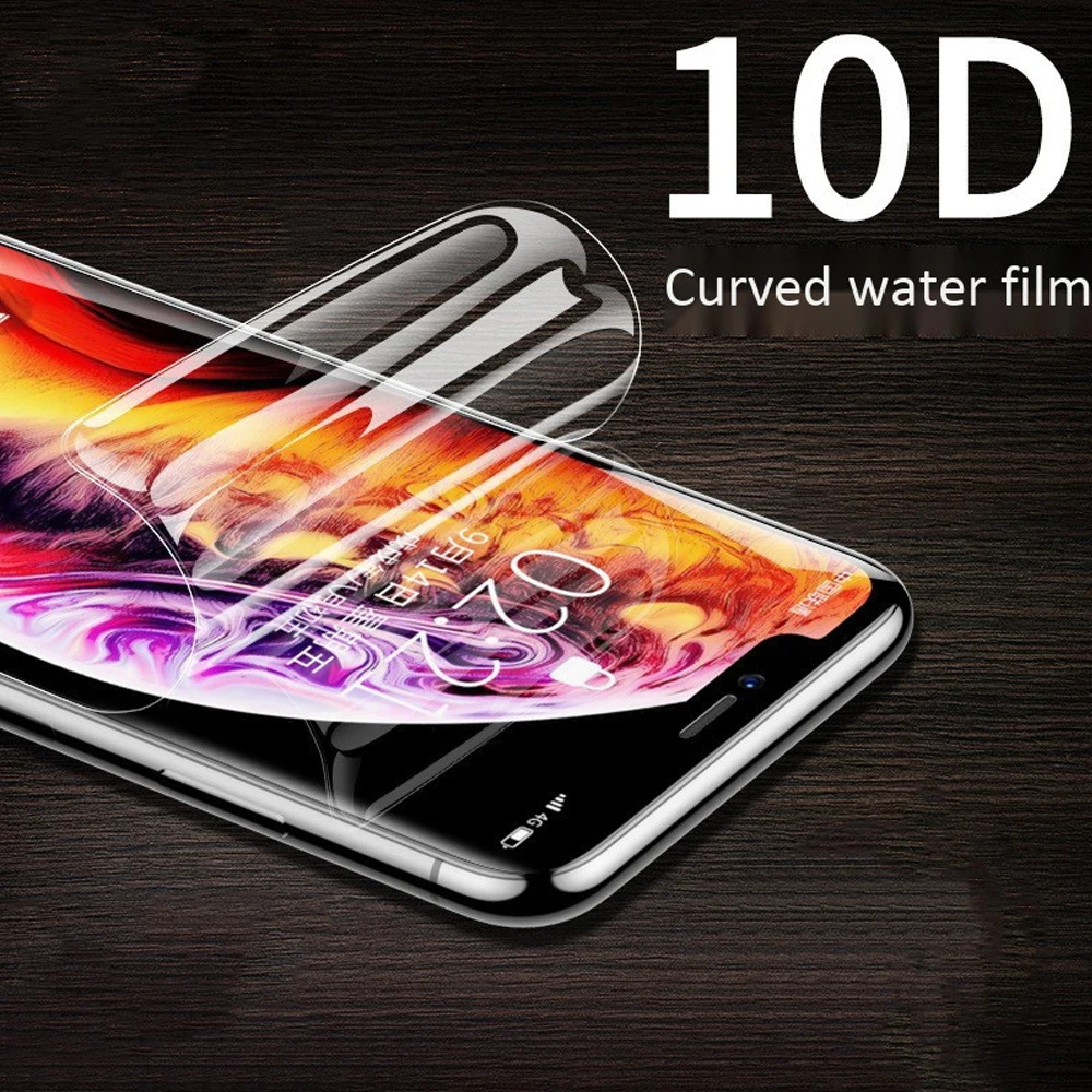 10D мягкое полное покрытие для huawei nova 3 3i 3e Гидрогелевая пленка защита экрана