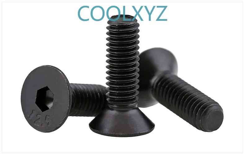 12.9-stage sink inside hexagonal screw flat head hex cup M3 M4 M5 10pcs | Обустройство дома