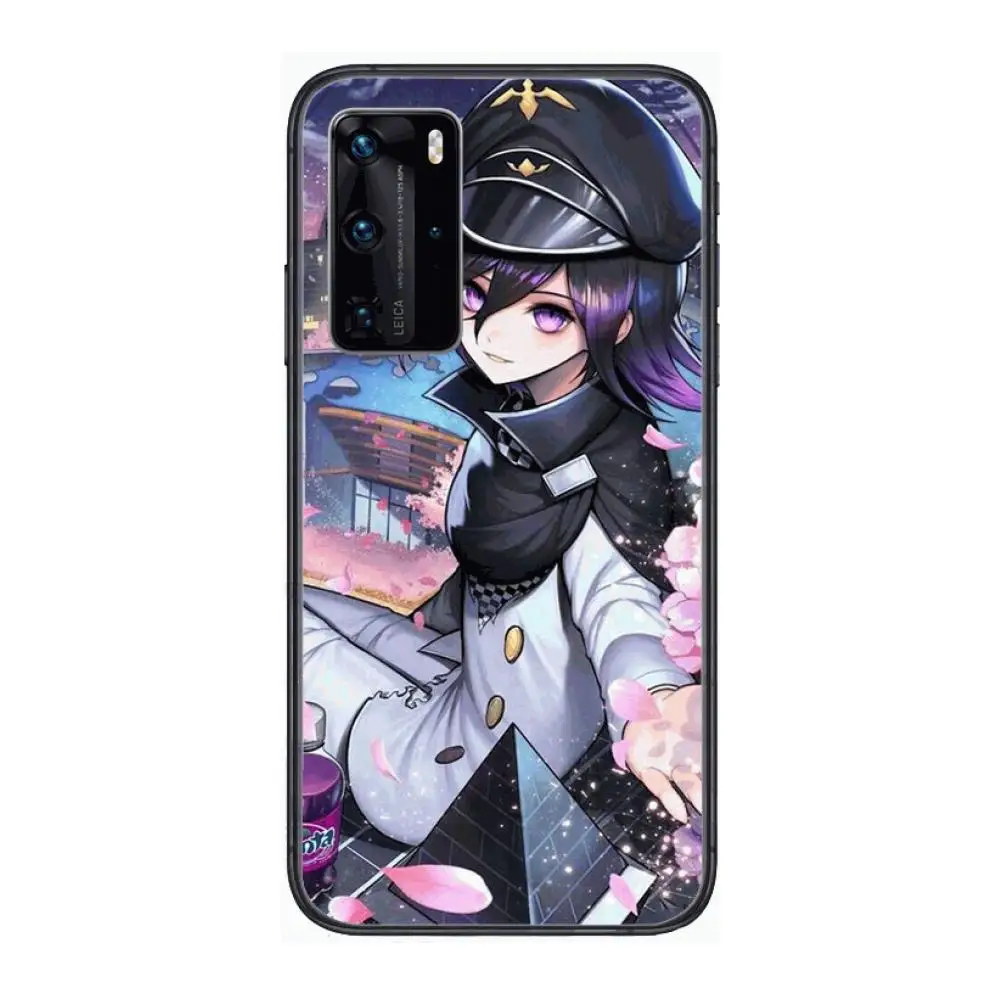 

Fashion Danganronpa Ouma Kokichi Phone Case For Huawei P 40 30 20 10 9 8 Lite E Pro Plus Black Etui Coque Painting Hoesjes comi