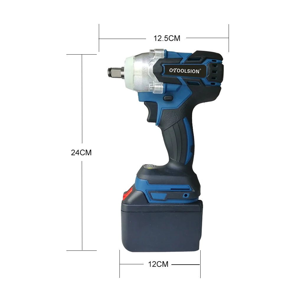 OTOOLSION 3000 мАч 21 в бесщеточный Электрический Гайковерт ударный гайковерт