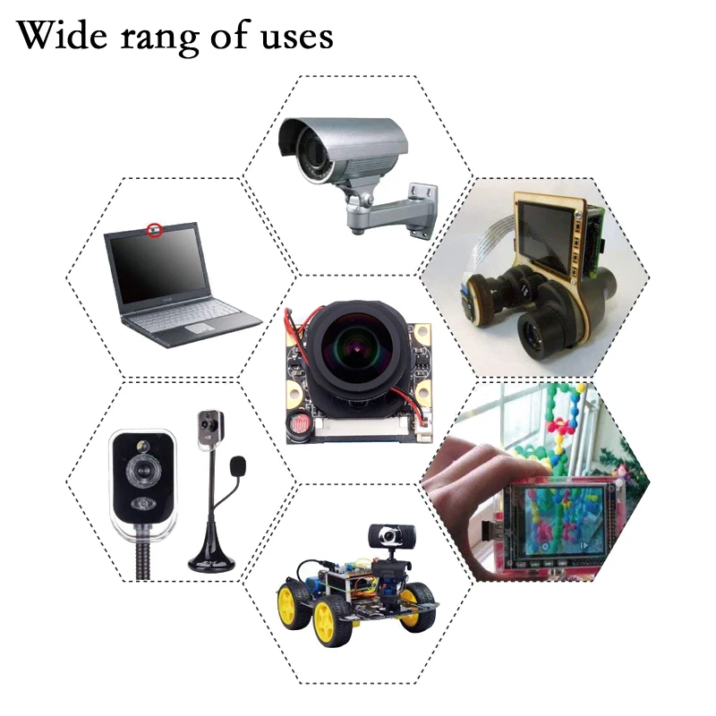 5MP Raspberry Pi Ночное видение Камера 1080P модуль с IR CUT автоматически для 4B 3B 3 Модель B