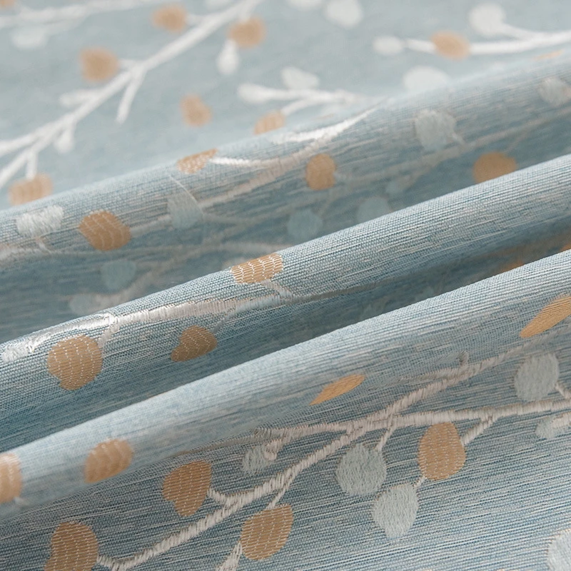 Затемняющие шторы с цветочным рисунком римские жаккардовые Короткие Занавески