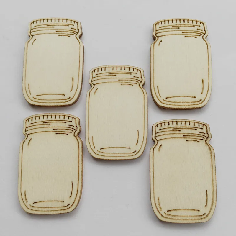 20 шт. в форме бутылки из натурального дерева сделай сам скрапбукинги