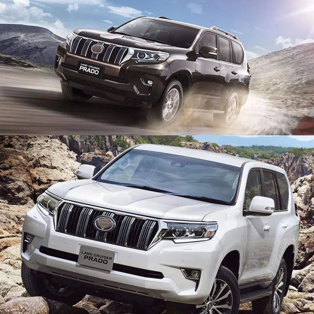 

1 Pair Turn Signal Yellow Car LED DRL Daytime Running Lights 12V Daylights Fog Lamp DRL For Toyota Land Cruiser Prado 2018