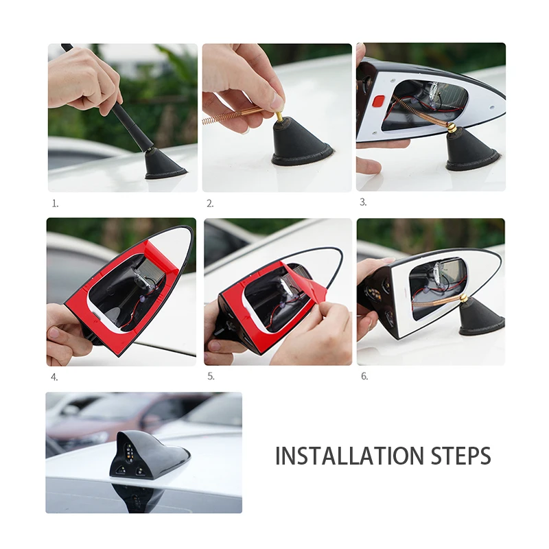 Универсальный автомобильный предупреПредупреждение ющий усилитель сигнала со