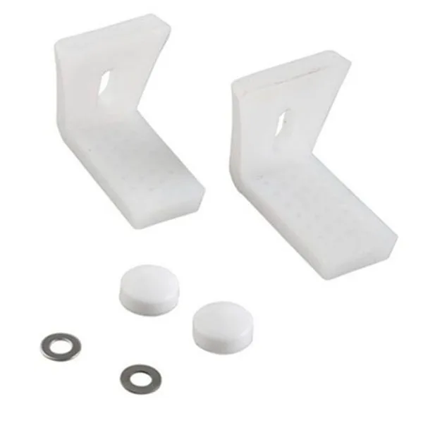 Угловая напольная сковорода для унитаза биде или полуподставка крепления