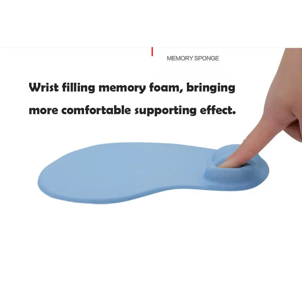 

Thicken Mouse Pad Support Wrist Comfort Mouse Pad Mat Mice Mousepad Mat For Game Computer PC Laptop Desk Pads Wristband Support