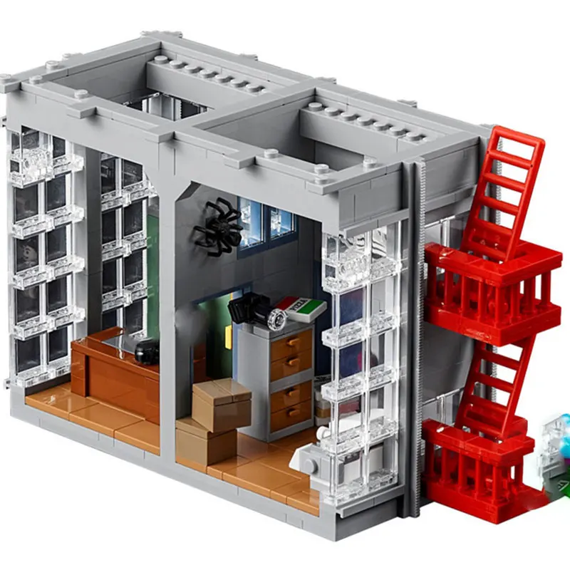 MOC Daily-Juego de bloques de construcci&oacute;n para ni&ntilde;os, juguete de ladrillos para armar estadio Bugle Street View, ideal para regalo de Navidad, c&oacute;digo 3770, compatible con 76178 y 78008-1