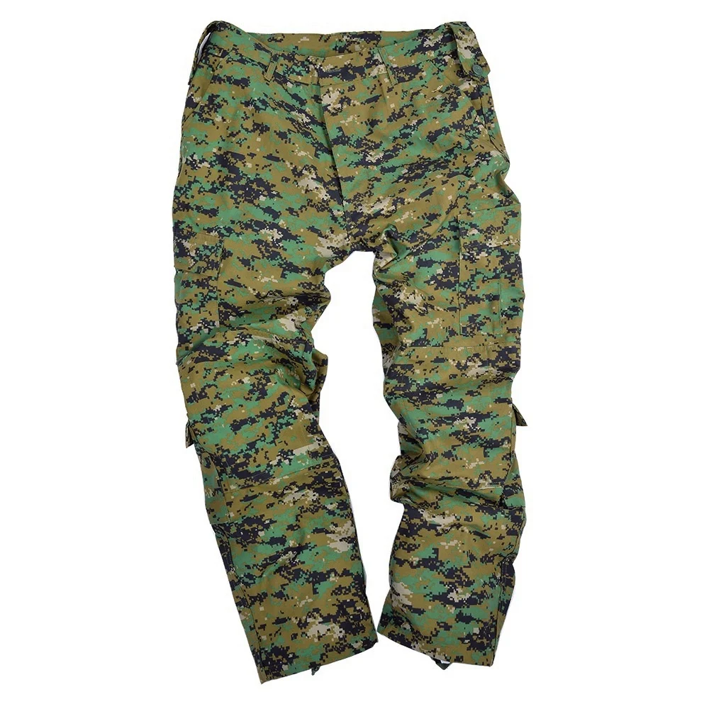 

Military Army Uniform Airsoft Tactical BDU Combat Suit Woodland Camouflage Battlefield Training Clothes Men's Hunting Clothing